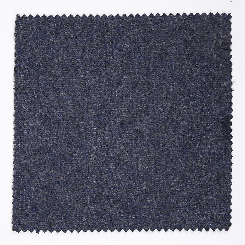 Polyesterivillapuuvillaneulotut jacquard-raidalliset talvikankaat vaatteisiin