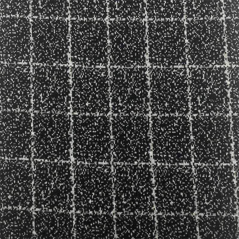 Plaid Dots -kuvioinen neulotut villakankaat bleisereihin 182808-1